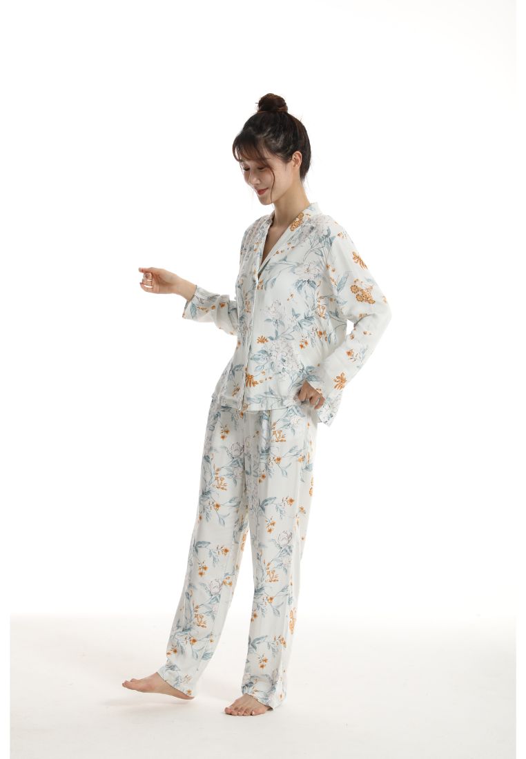 Dagne Fine Cotton Pajama Set