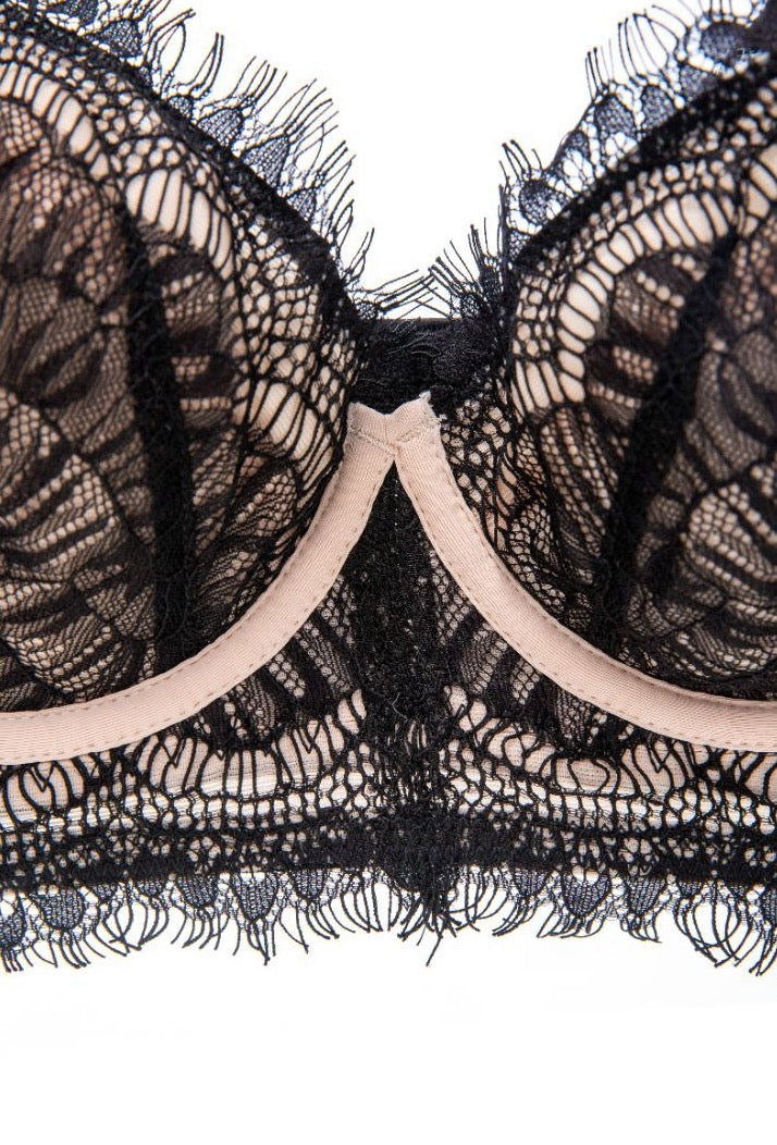 Evelyn Wide Band Underwired Balconette Bra