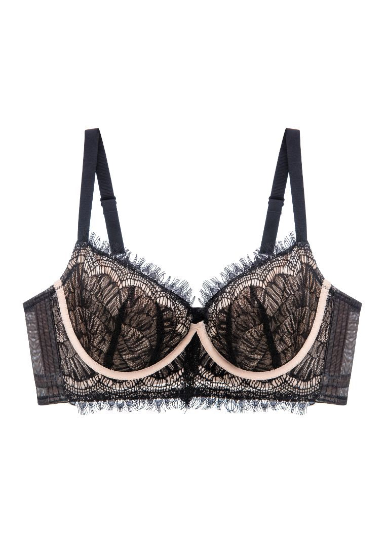 Evelyn Wide Band Underwired Balconette Bra