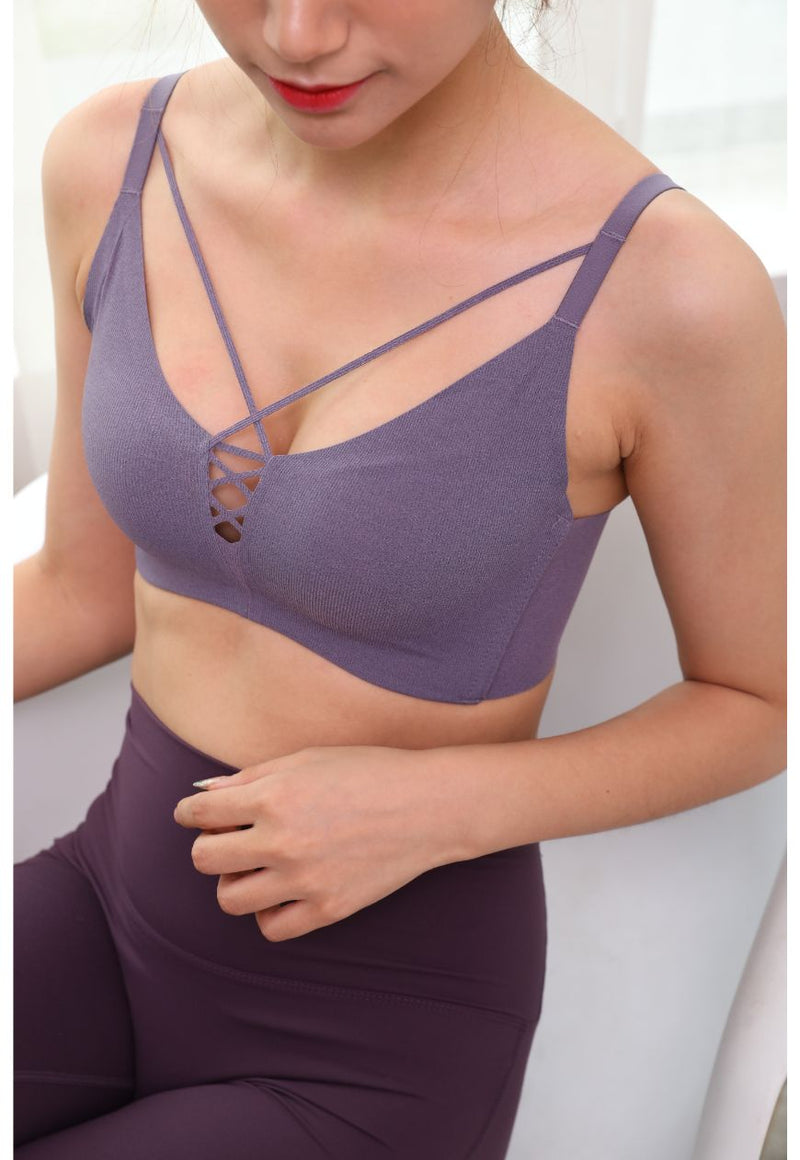 Elle Seamless Moulded Cups Bra Top
