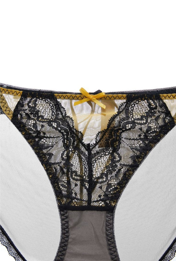 Gabrielle Soft Sheer Brief with Straps