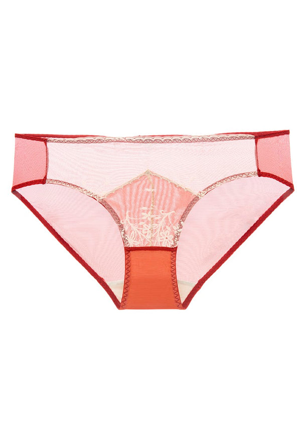 Elise Sheer Soft Embroidery Brief
