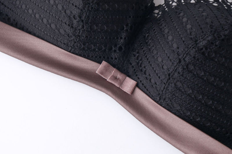 sexy lace push up wireless bra 